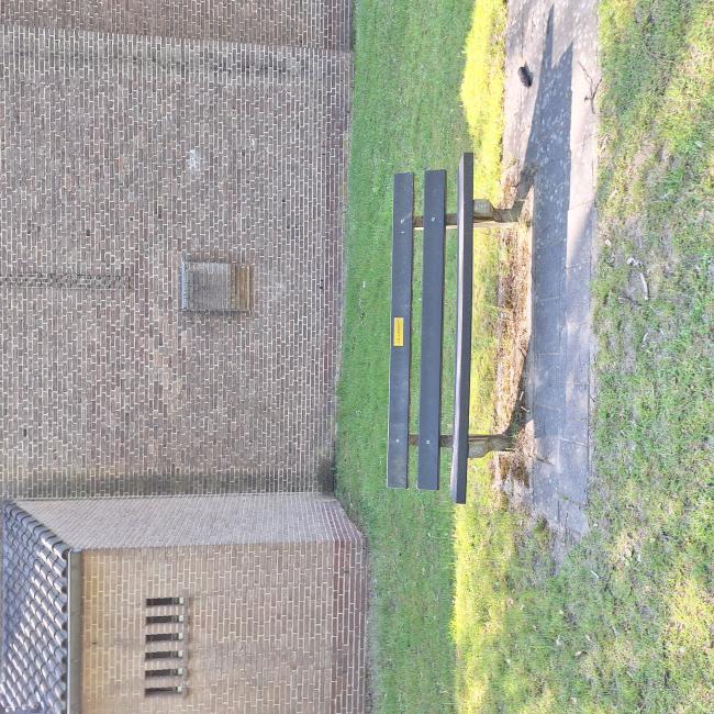 Bankje kerk
